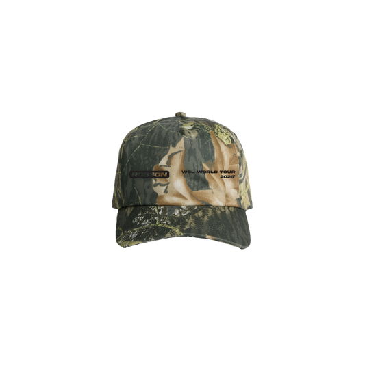 TOUR FIELD CAP (CAMO) (will come signed)